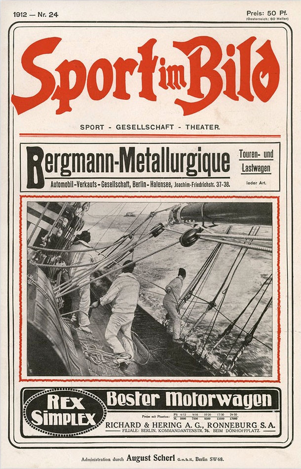 Titelblatt - Sport im Bild - 1912