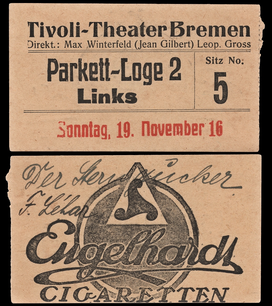 Eintrittskarte Tivoli - Sterngucker