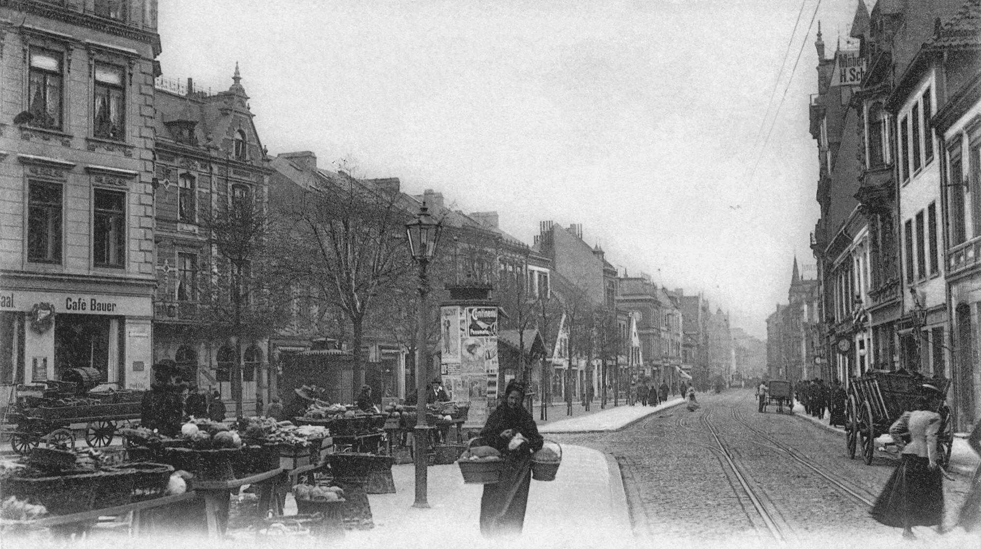 Ostertor, Blick auf Polizeigebaeude - Ueberblende