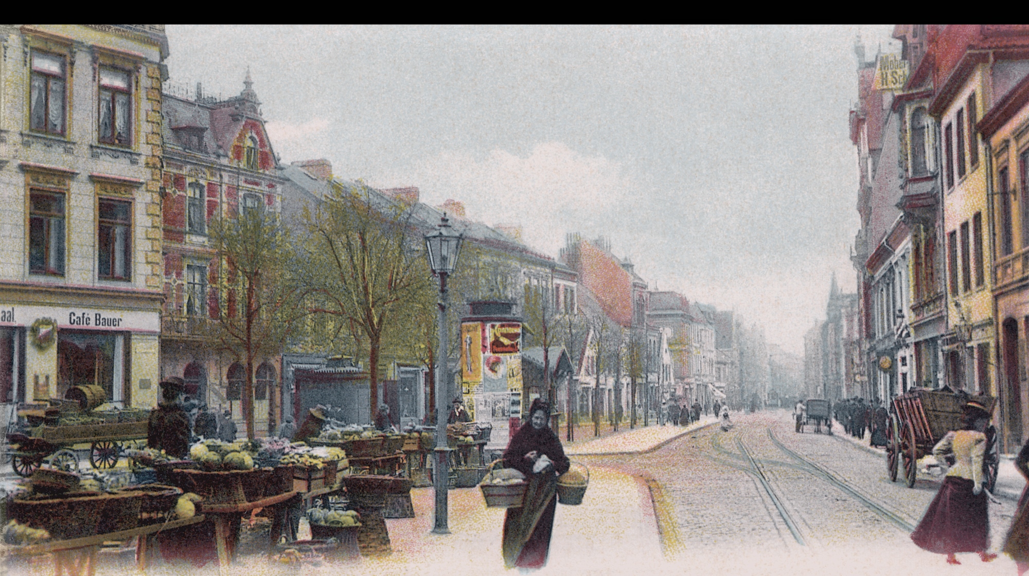 Ostertor, Blick auf Polizeigebaeude - Ueberblende