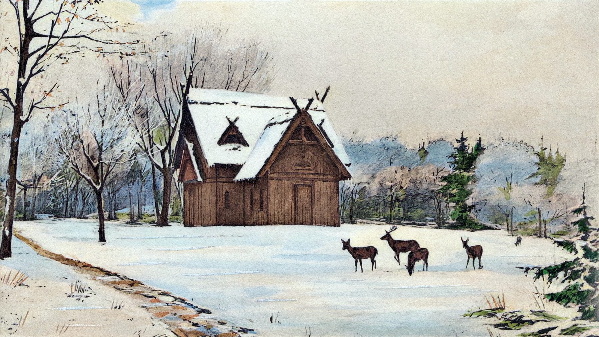 Nr.751 - Wildhaus im Schnee