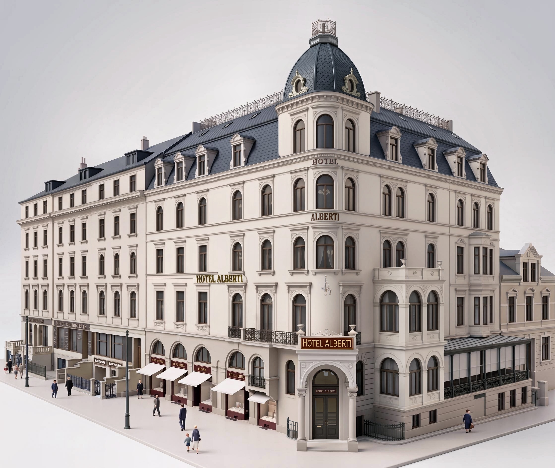 Visualisierung-Nr.257-Hotel-Alberti-um-1930
