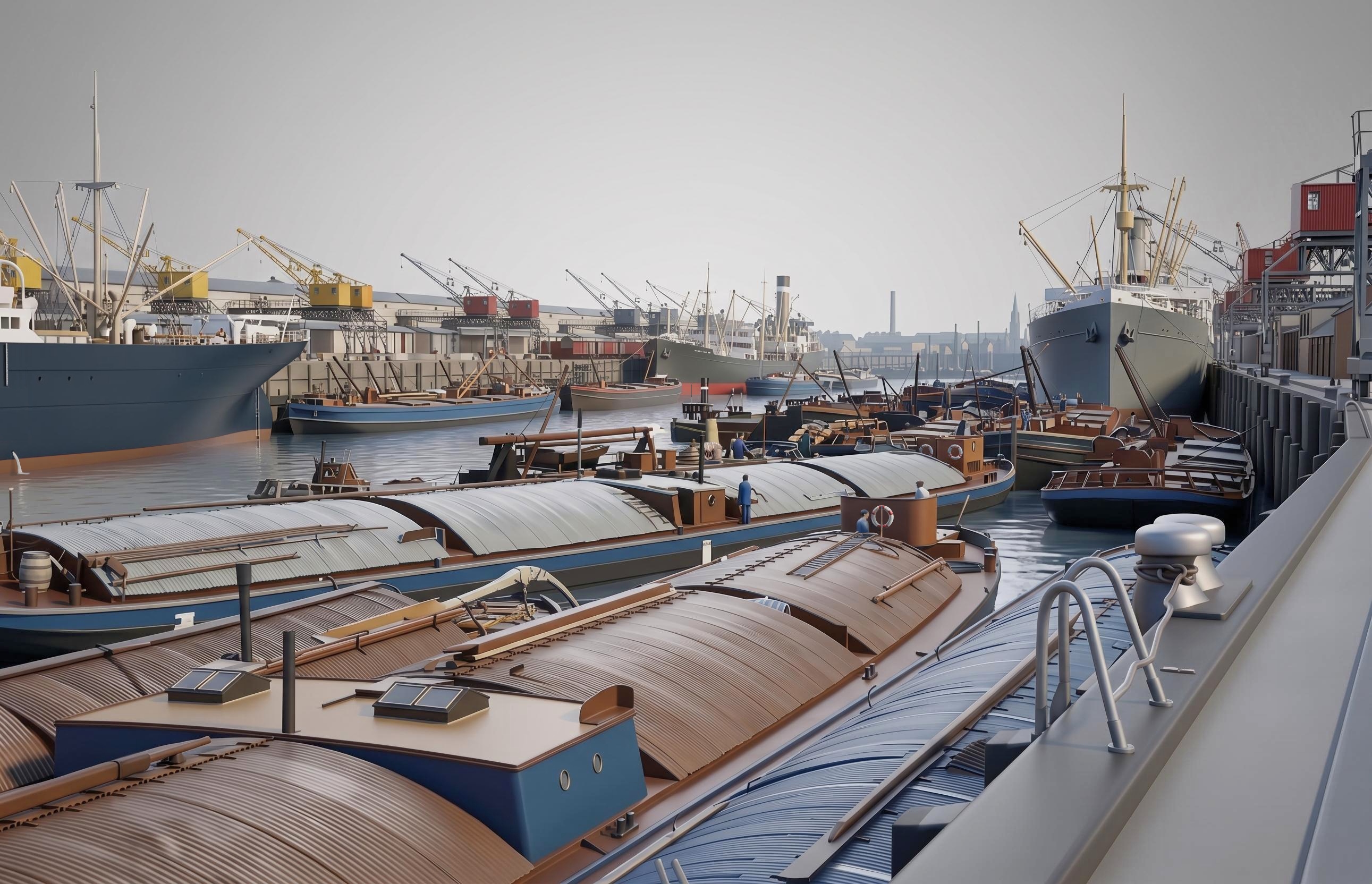 Visualisierung, Freihafen II, Nr524